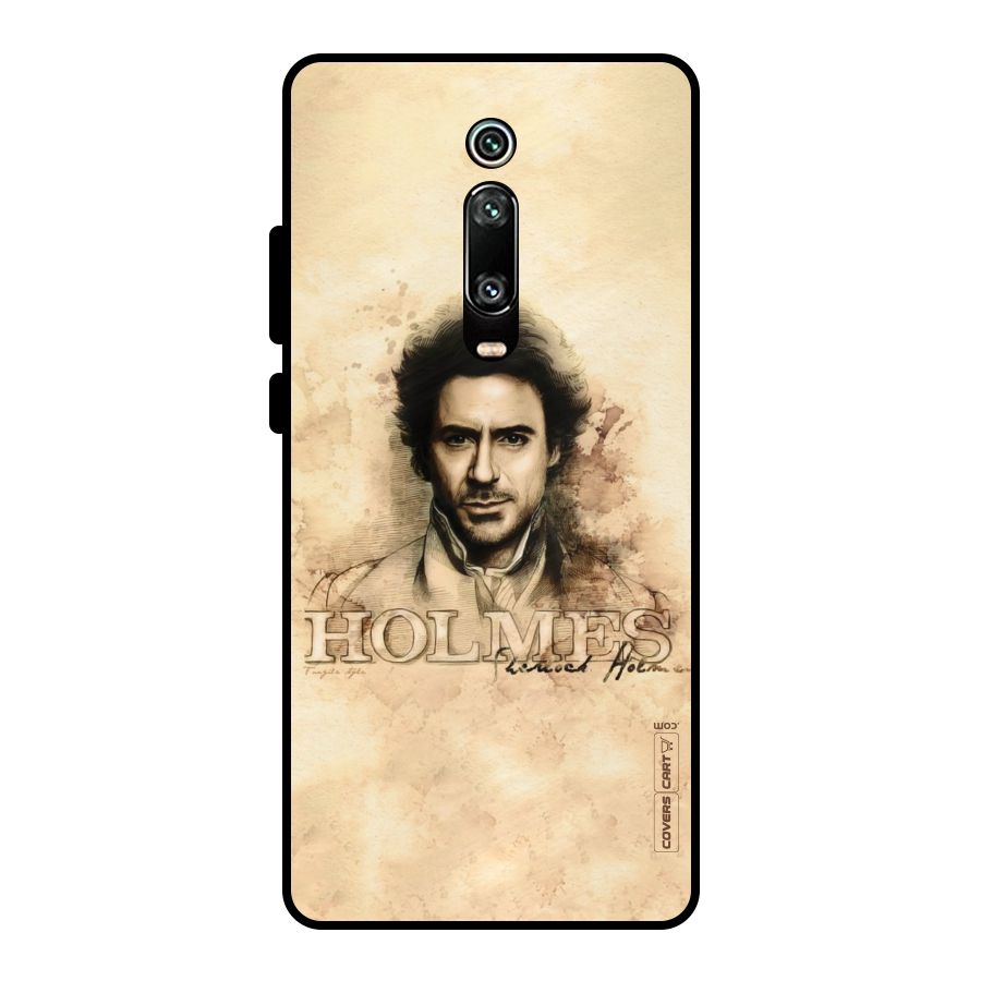 Sherlock Holmes Fan Art Metal Back Case for Redmi K20