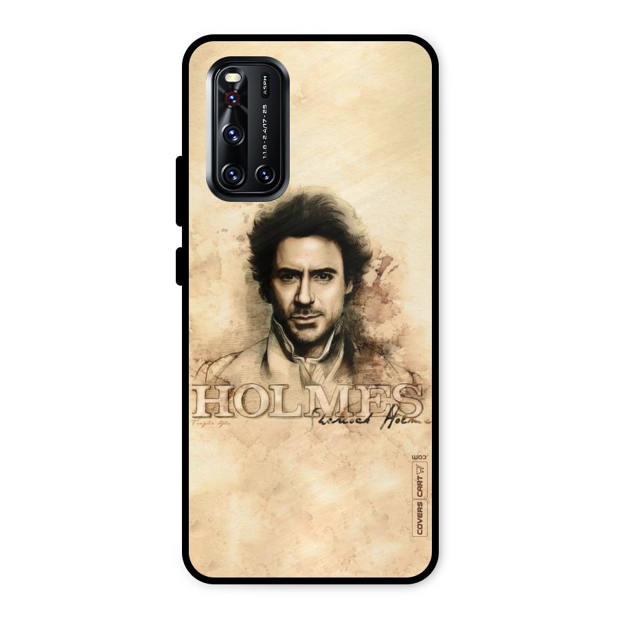 Sherlock Holmes Fan Art Metal Back Case for Vivo V19