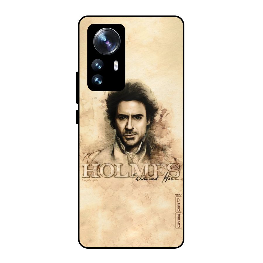 Sherlock Holmes Fan Art Metal Back Case for Xiaomi 12 Pro