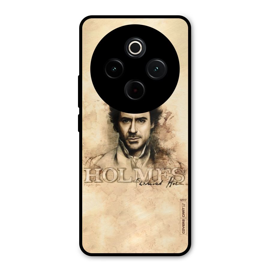 Sherlock Holmes Fan Art Metal Back Case for iQOO Z10
