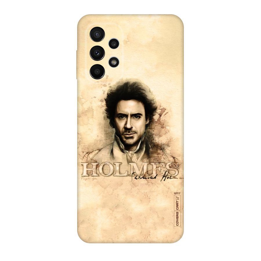 Sherlock Holmes Fan Art Original Polycarbonate Back Case for Galaxy A23