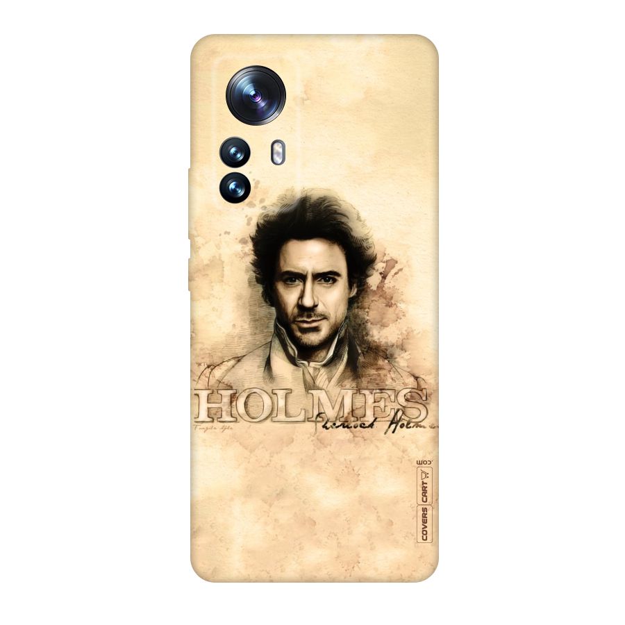 Sherlock Holmes Fan Art Original Polycarbonate Back Case for Xiaomi 12 Pro