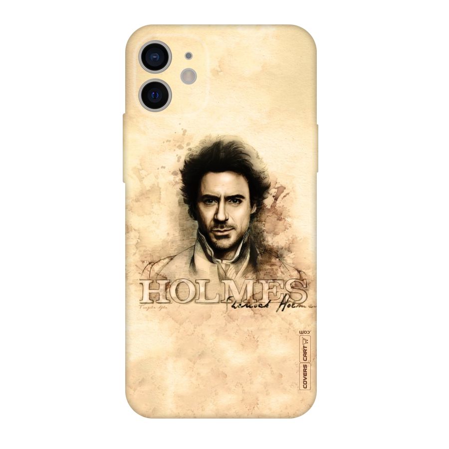 Sherlock Holmes Fan Art Original Polycarbonate Back Case for iPhone 11