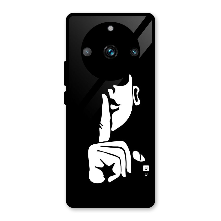 Shhh Art Glass Back Case for Realme Narzo 60 Pro