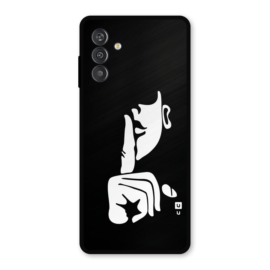 Shhh Art Metal Back Case for Galaxy F13