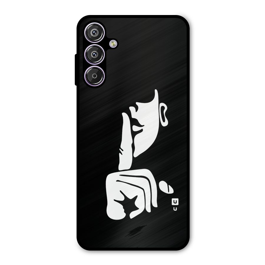 Shhh Art Metal Back Case for Galaxy M15