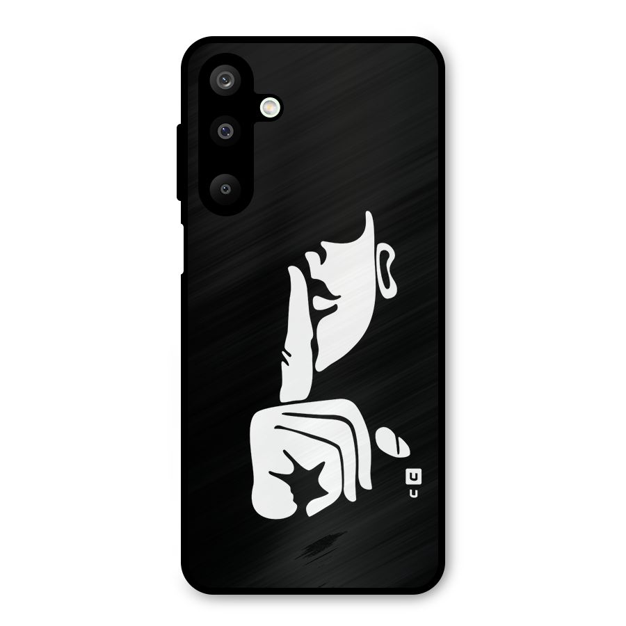 Shhh Art Metal Back Case for Galaxy M16