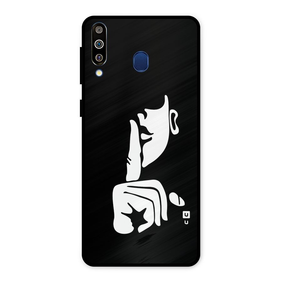 Shhh Art Metal Back Case for Galaxy M30