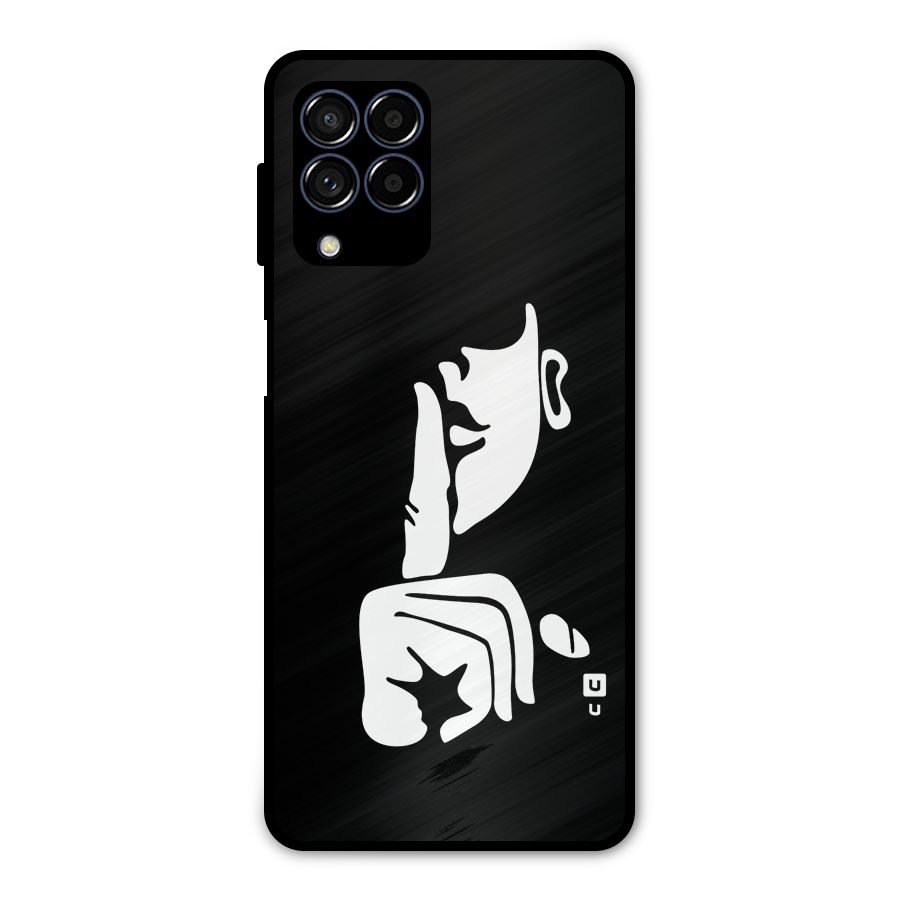 Shhh Art Metal Back Case for Galaxy M53 5G