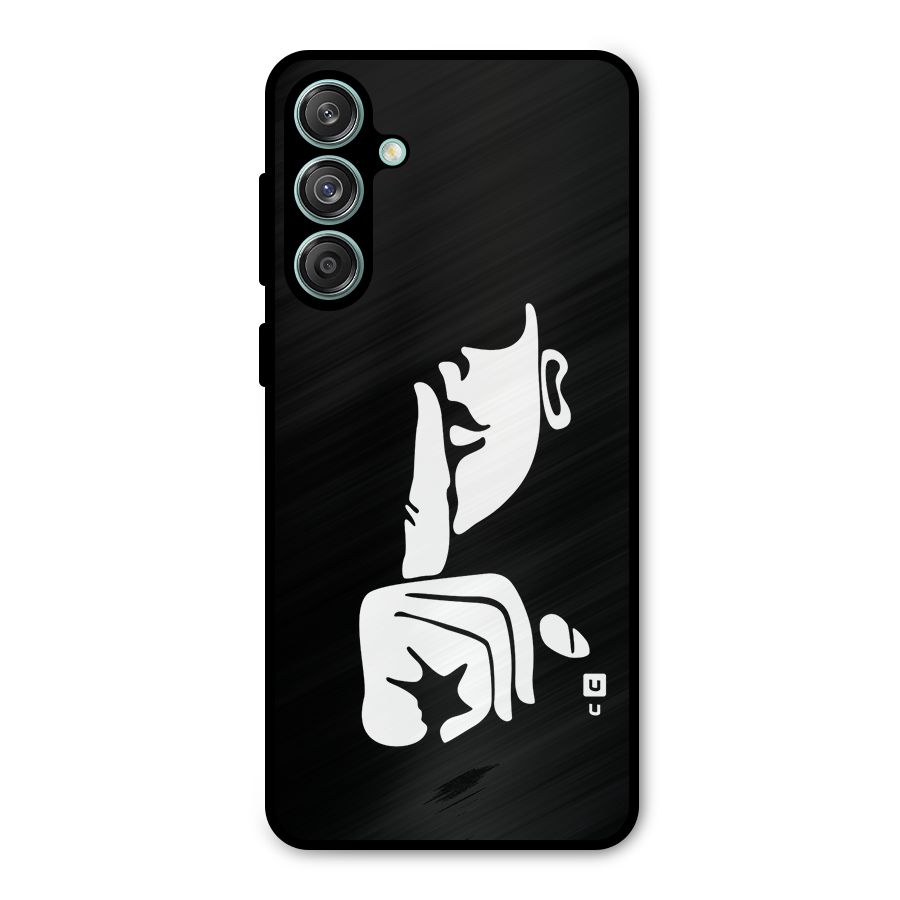 Shhh Art Metal Back Case for Galaxy M55 5G