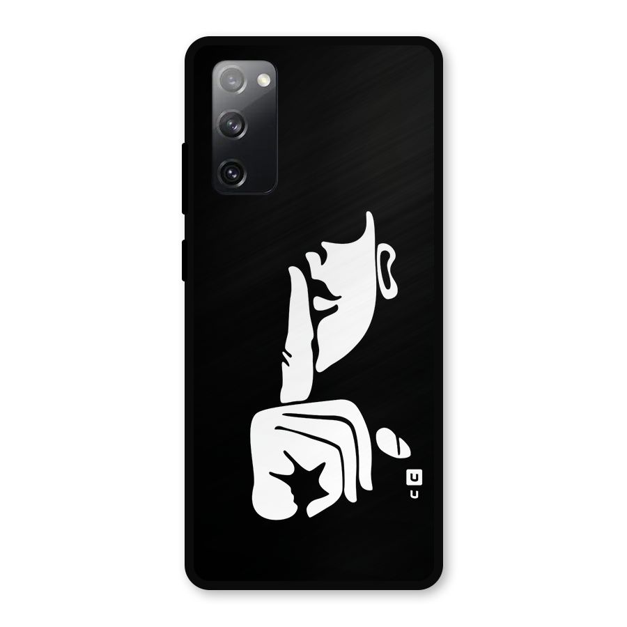 Shhh Art Metal Back Case for Galaxy S20 FE
