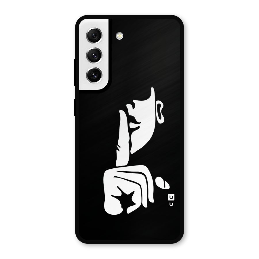 Shhh Art Metal Back Case for Galaxy S21 FE 5G