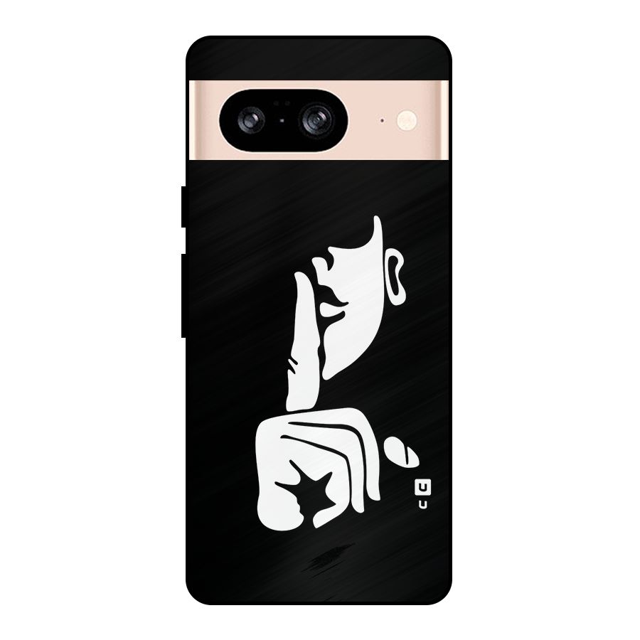 Shhh Art Metal Back Case for Google Pixel 8