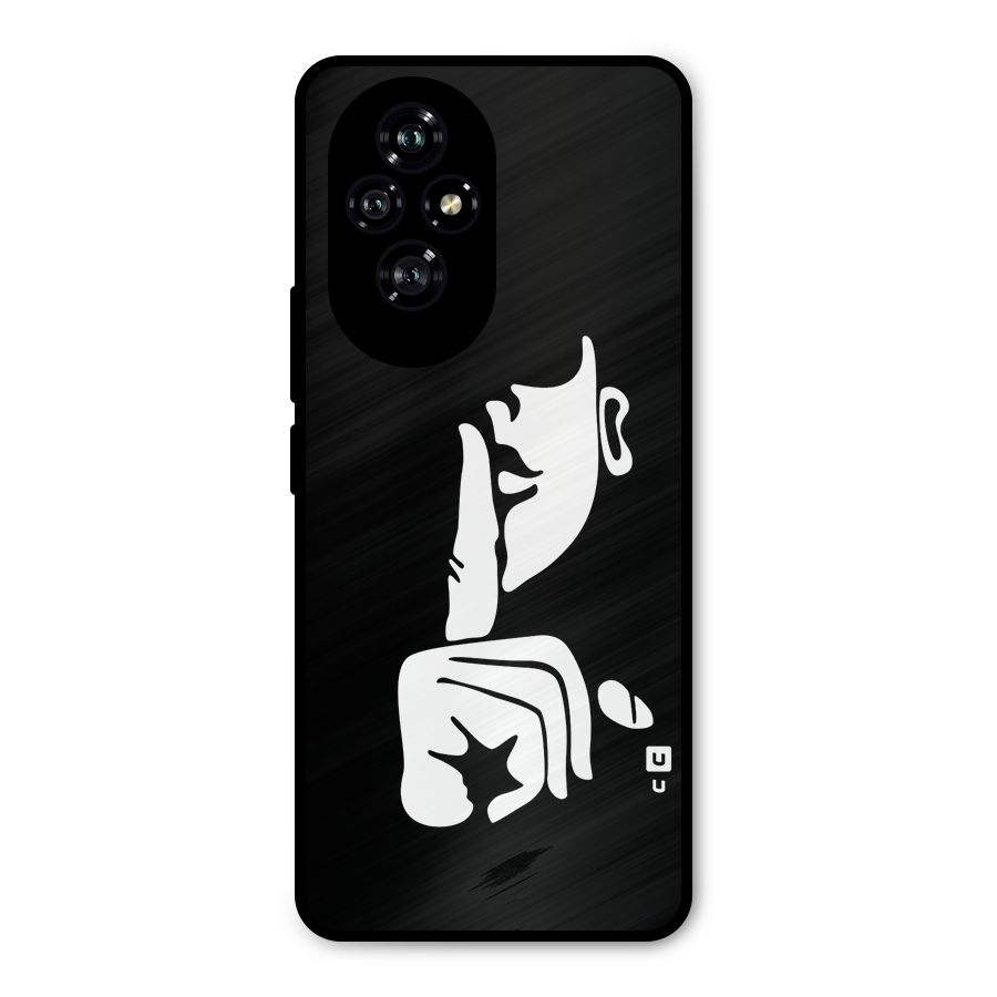 Shhh Art Metal Back Case for Honor 200