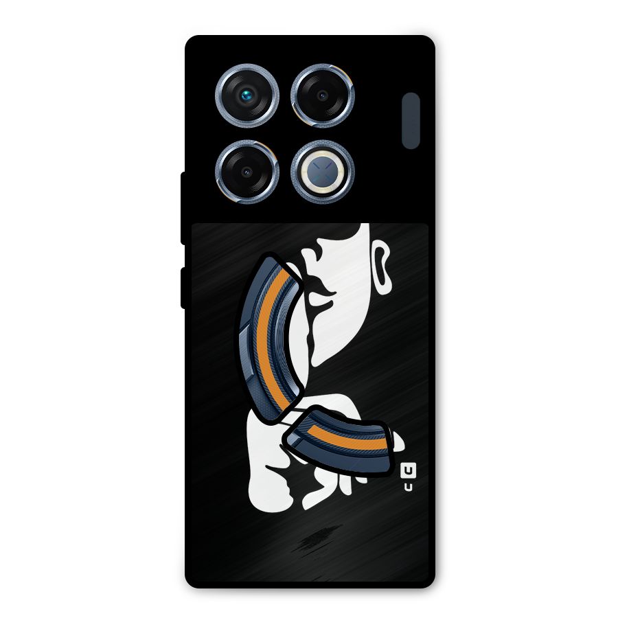 Shhh Art Metal Back Case for Infinix GT 20 Pro