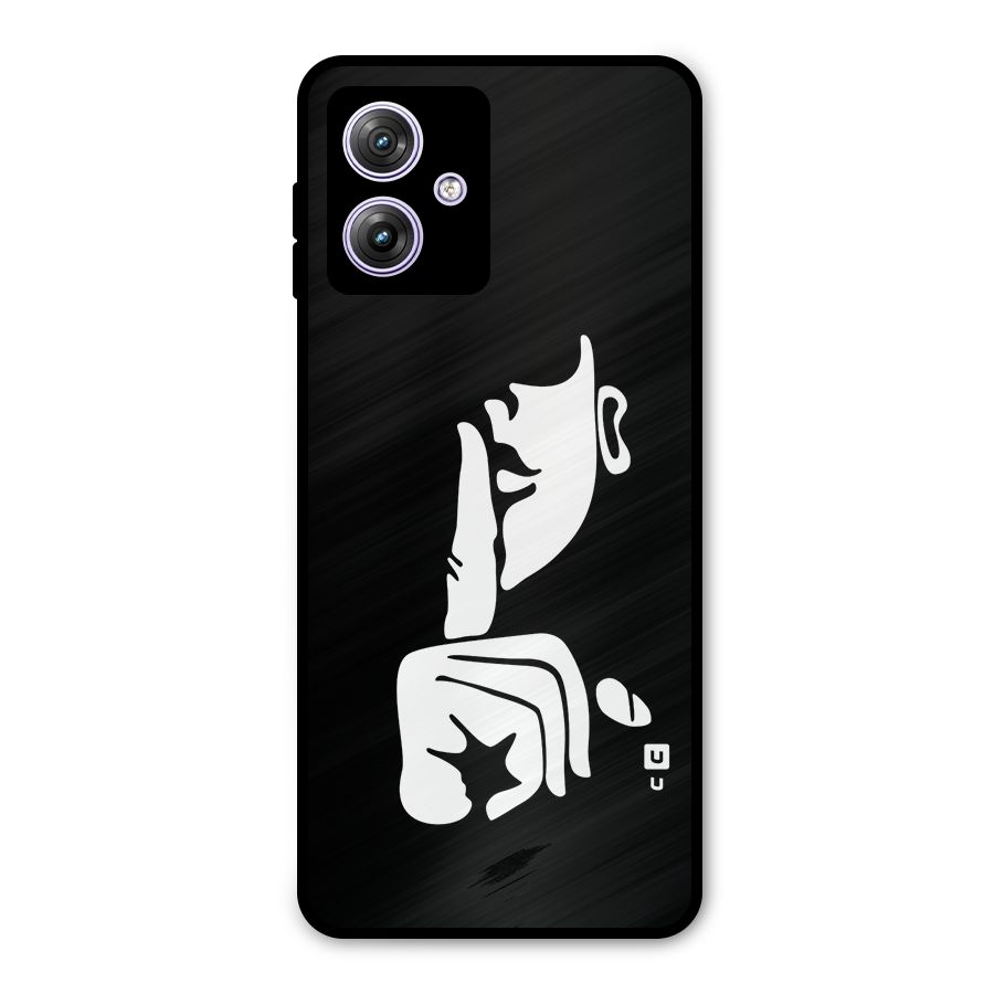 Shhh Art Metal Back Case for Moto G64