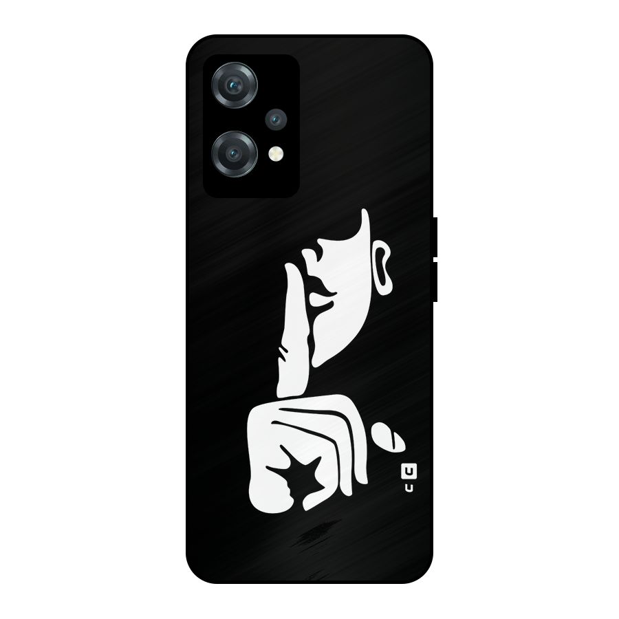Shhh Art Metal Back Case for OnePlus Nord CE 2 Lite 5G