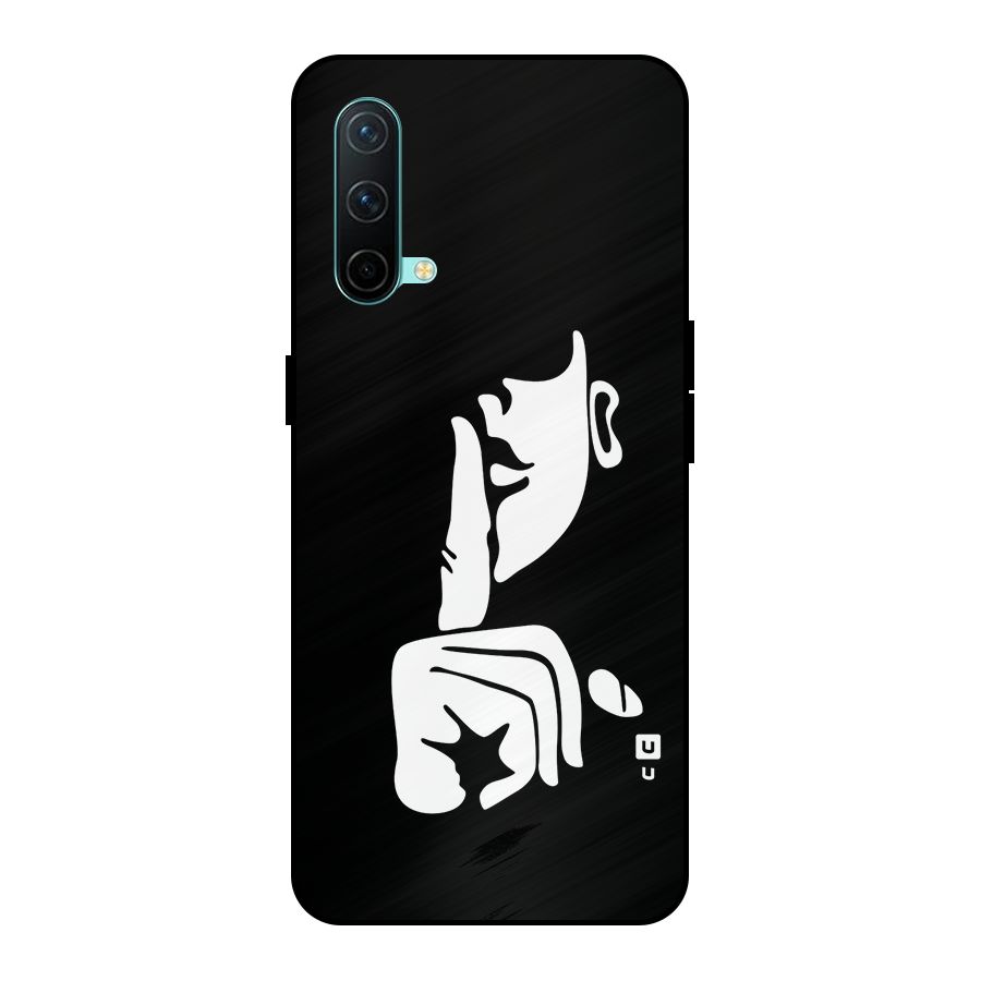 Shhh Art Metal Back Case for OnePlus Nord CE 5G