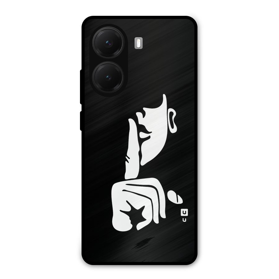 Shhh Art Metal Back Case for Poco X7 Pro