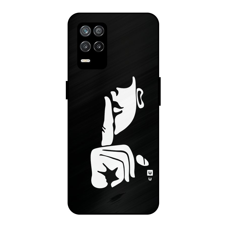 Shhh Art Metal Back Case for Realme 8 5G