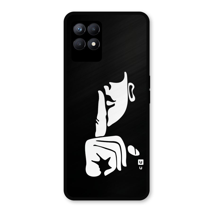 Shhh Art Metal Back Case for Realme Narzo 50