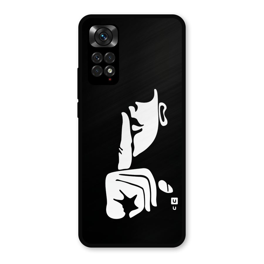 Shhh Art Metal Back Case for Redmi Note 11s