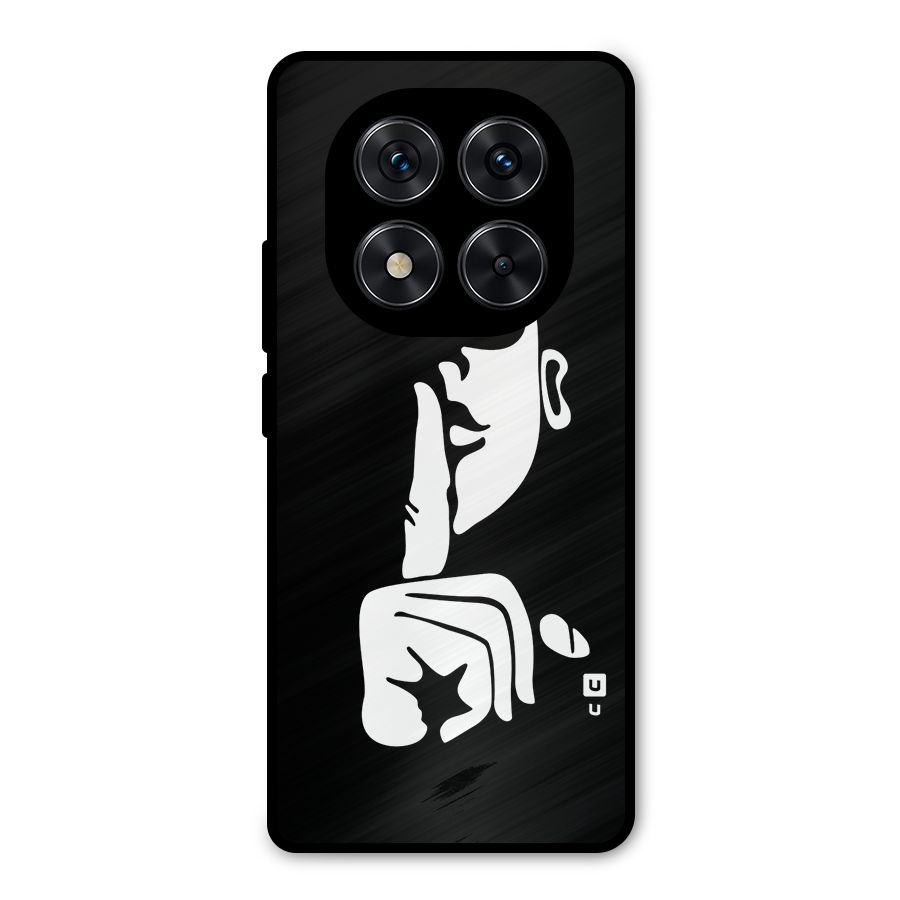 Shhh Art Metal Back Case for Redmi Note 14 Pro 5G