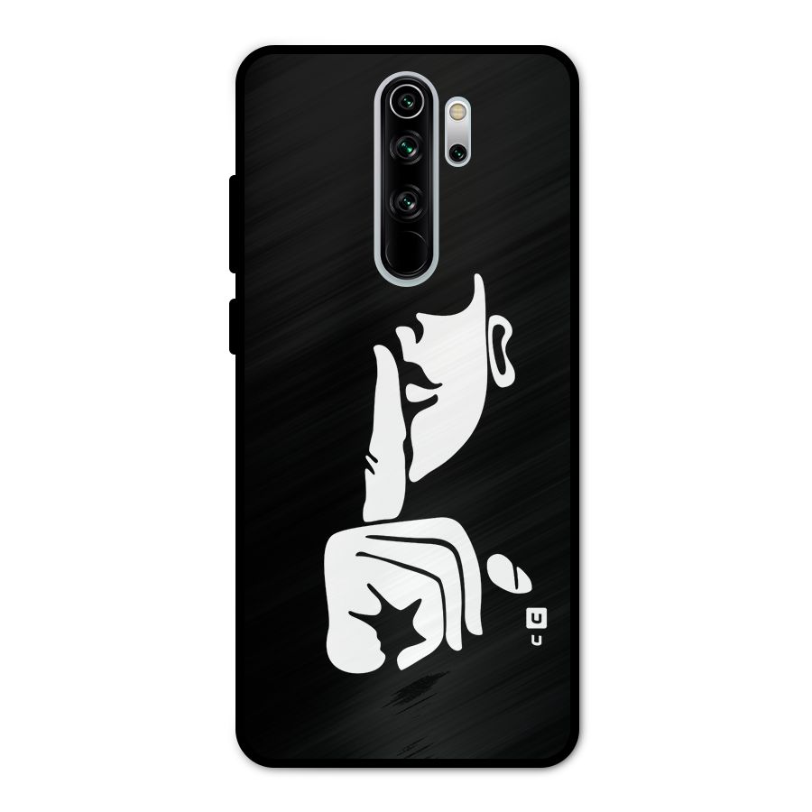 Shhh Art Metal Back Case for Redmi Note 8 Pro