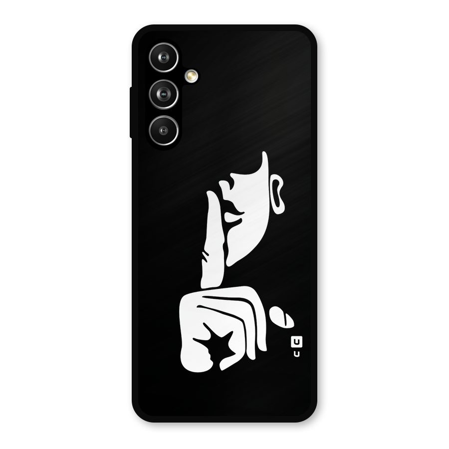Shhh Art Metal Back Case for Samsung Galaxy M54