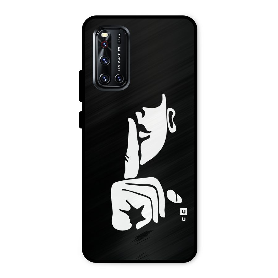 Shhh Art Metal Back Case for Vivo V19
