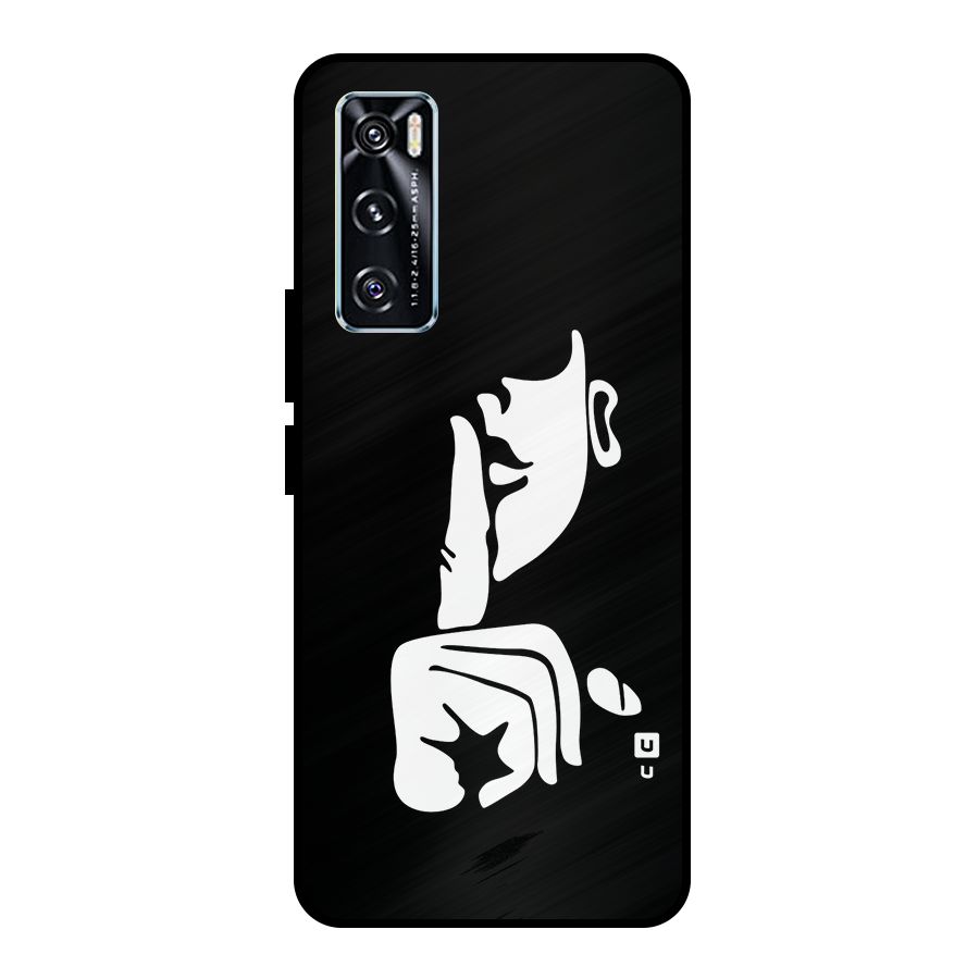 Shhh Art Metal Back Case for Vivo V20 SE