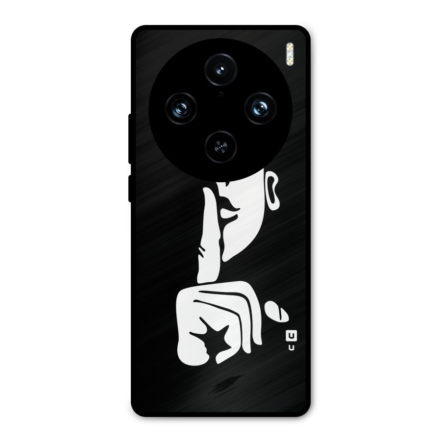 Shhh Art Metal Back Case for Vivo X100 Pro