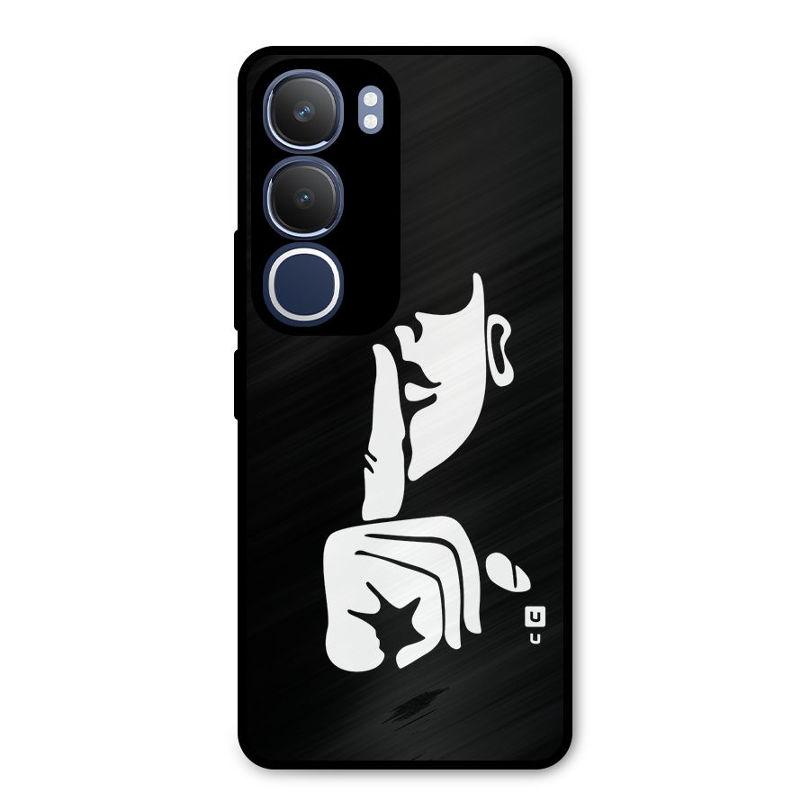 Shhh Art Metal Back Case for Vivo Y29