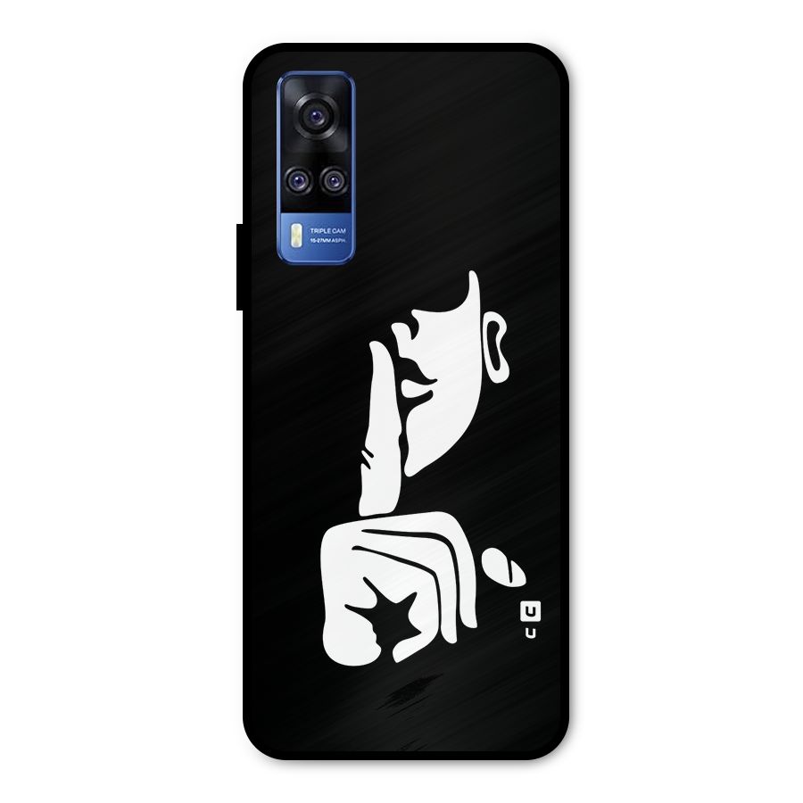 Shhh Art Metal Back Case for Vivo Y31