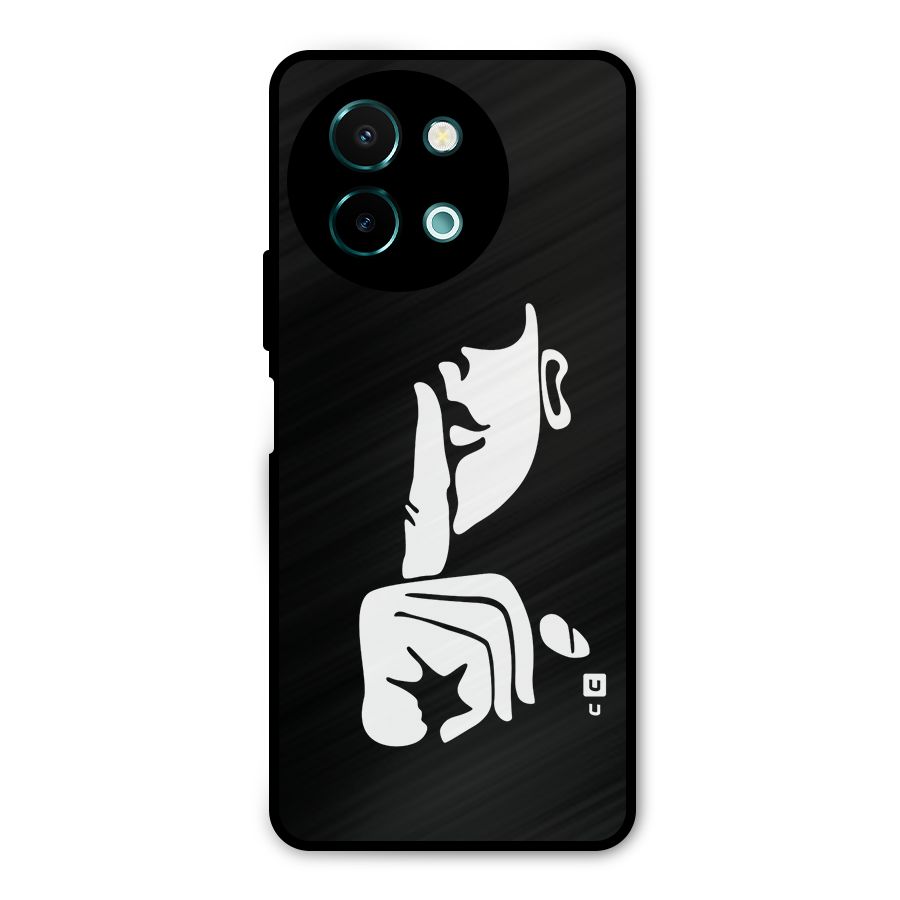 Shhh Art Metal Back Case for Vivo Y58