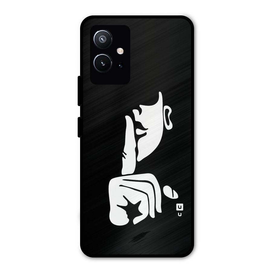 Shhh Art Metal Back Case for Vivo Y75 5G