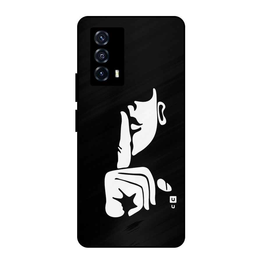 Shhh Art Metal Back Case for iQOO Z5