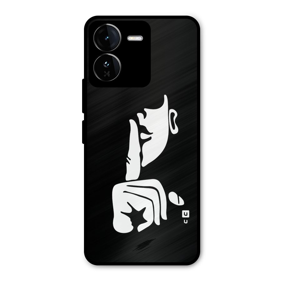 Shhh Art Metal Back Case for iQOO Z9