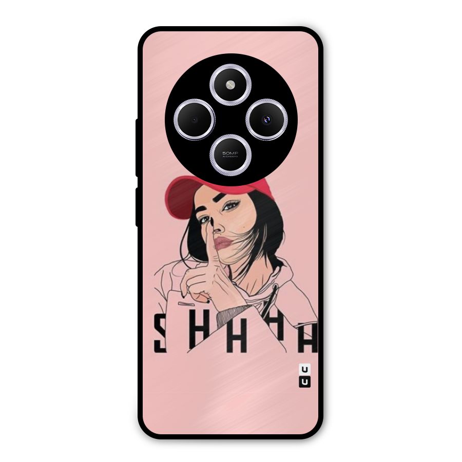 Shhhh Girl Metal Back Case for Poco M7