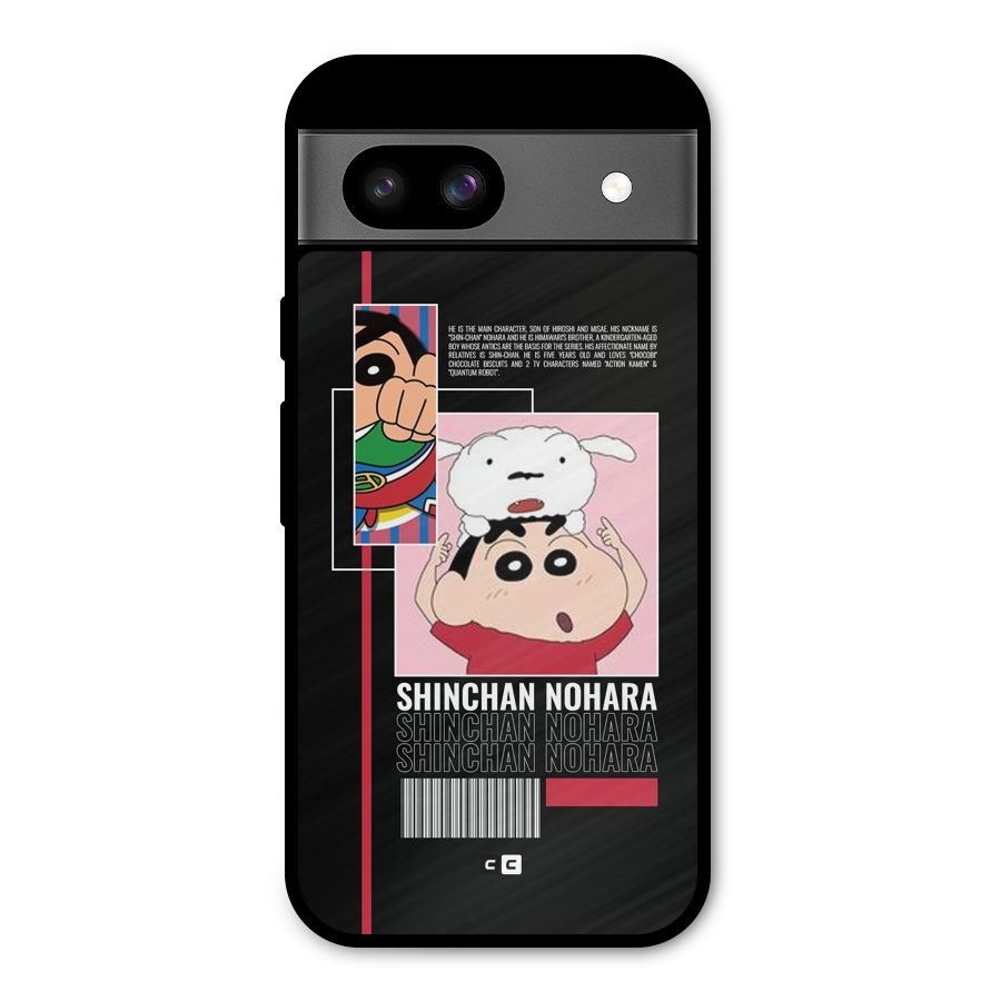 Shinchan Nohara Metal Back Case for Google Pixel 8a