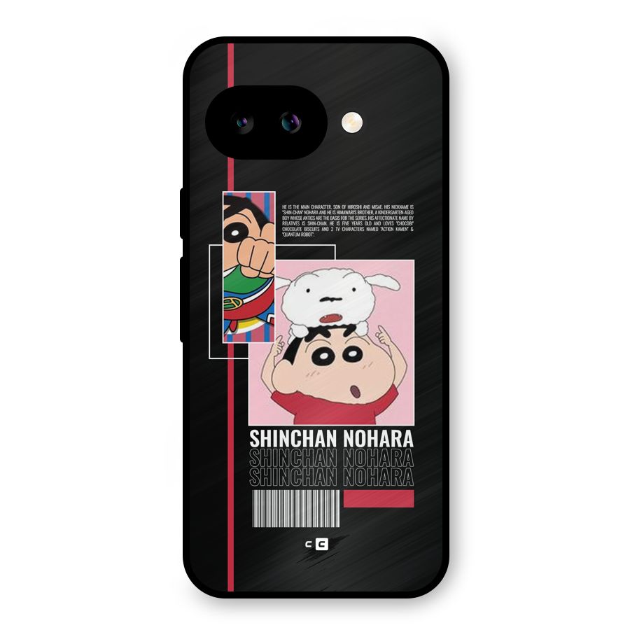 Shinchan Nohara Metal Back Case for Google Pixel 9a
