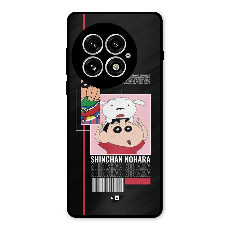 Shinchan Nohara Metal Back Case for OnePlus 13