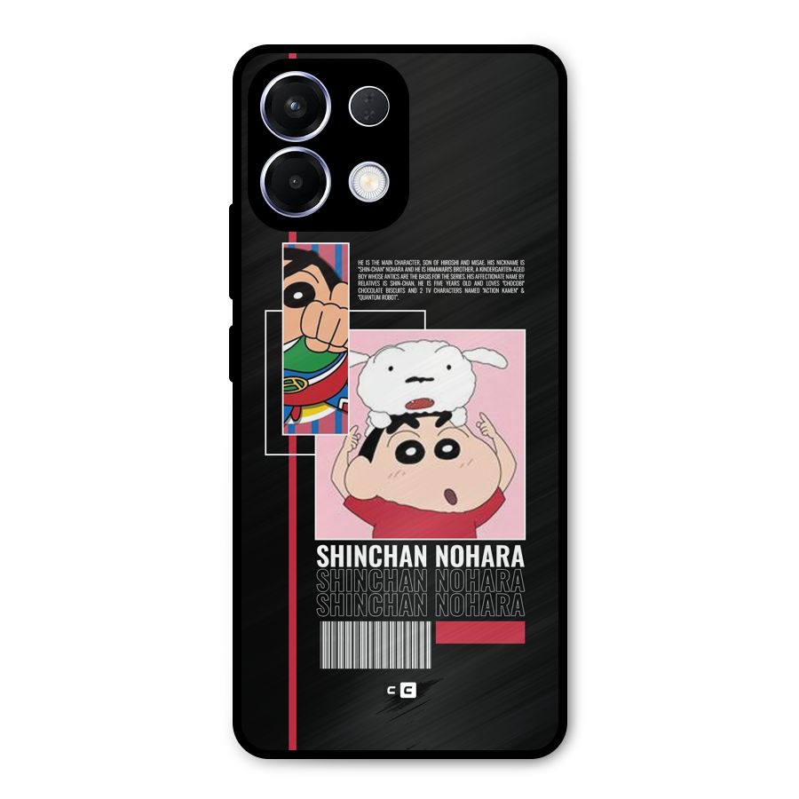 Shinchan Nohara Metal Back Case for Oppo K13