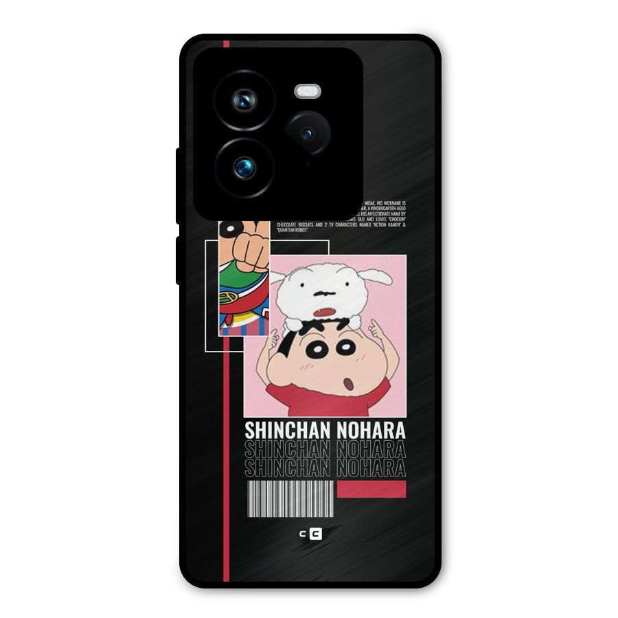 Shinchan Nohara Metal Back Case for Realme GT 7 Pro