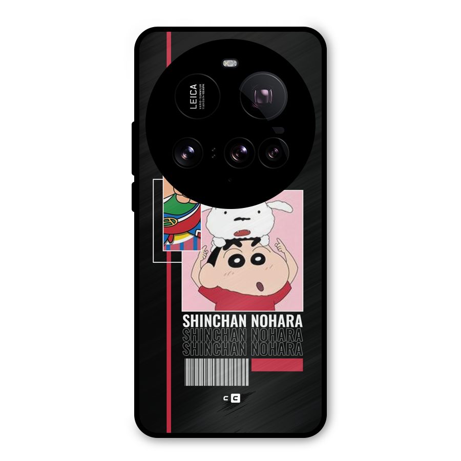 Shinchan Nohara Metal Back Case for Xiaomi 15 Ultra