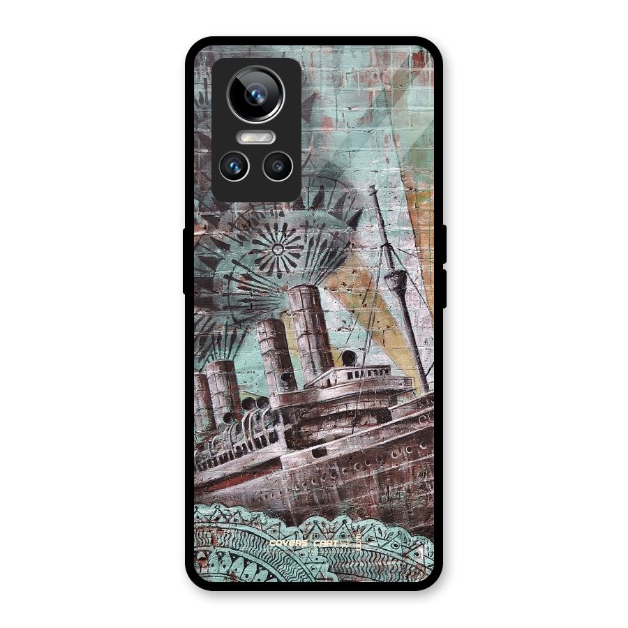 Ship Art Glass Back Case for Realme GT Neo 3