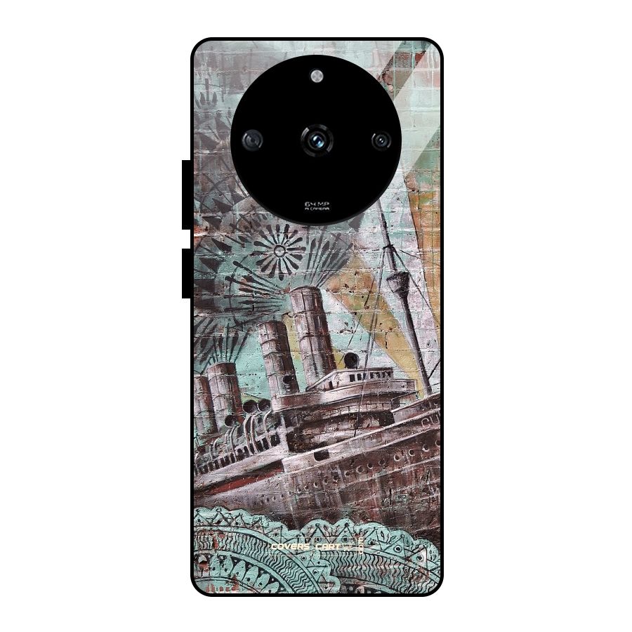 Ship Art Glass Back Case for Realme Narzo 60 5G
