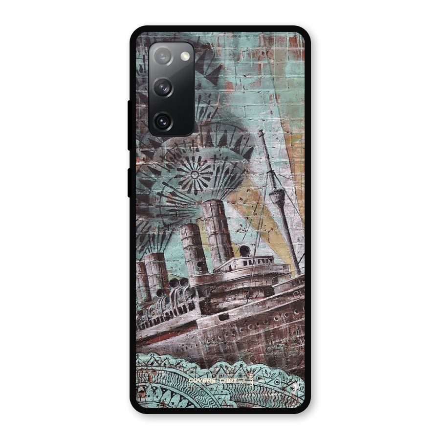 Ship Art Metal Back Case for Galaxy S20 FE 5G