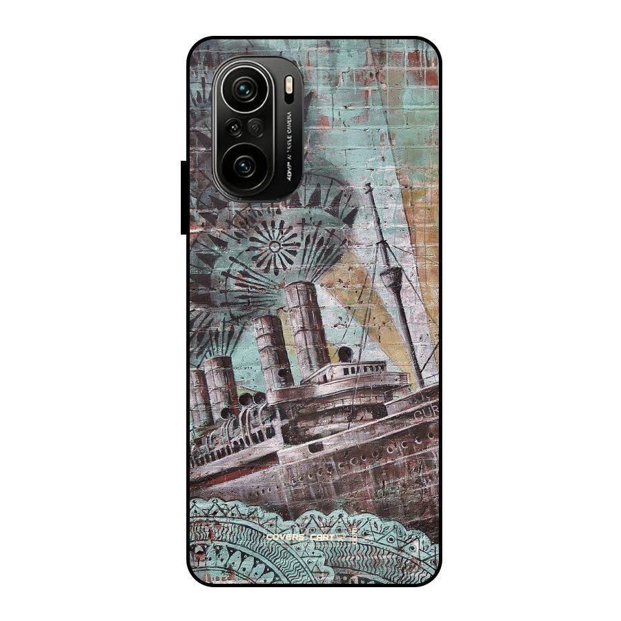 Ship Art Metal Back Case for Mi 11X Pro