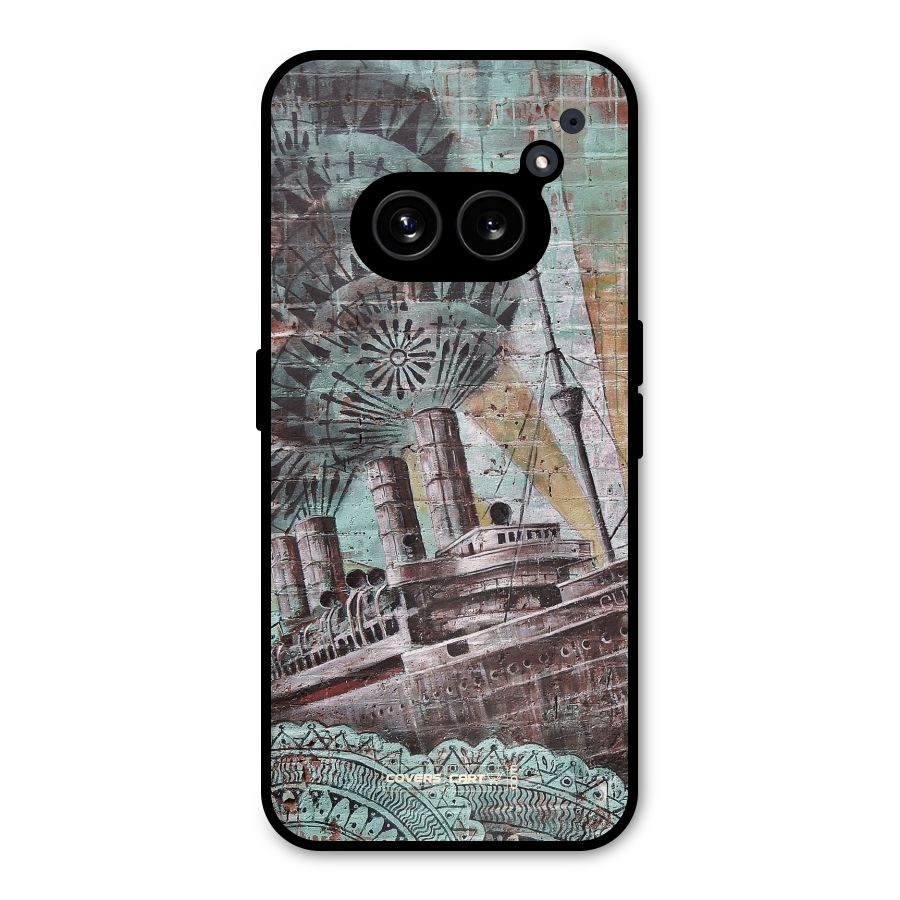 Ship Art Metal Back Case for Nothing Phone 2a Plus